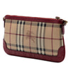 Burberry Haymarket Check Coated Canvas Peyton Crossbody Secondhand