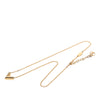 Louis Vuitton Gold Plated Essential V Supple Necklace Secondhand