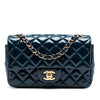 Secondhand Chanel Mini Rectangular Classic Patent Single Flap