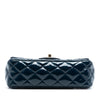 Secondhand Chanel Mini Rectangular Classic Patent Single Flap
