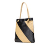 Gucci Smooth Calfskin Diagonal Striped Zumi Tote Secondhand