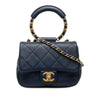 Chanel Mini Quilted Lambskin In The Loop Flap Secondhand