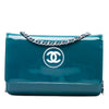 Chanel CC Patent Wallet On Chain Secondhand