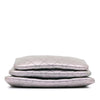 Chanel Iridescent Crumpled Calfskin Trio Cosmetic Case Secondhand