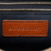 Burberry Leather and House Check Canvas Bridle Abbott Crossbody Secondhand