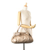 Ferragamo Metallic Leather Bow Hobo Secondhand