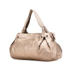 Ferragamo Metallic Leather Bow Hobo Secondhand