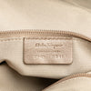 Ferragamo Metallic Leather Bow Hobo Secondhand