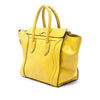 Celine Mini Drummed Calfskin Luggage Tote Secondhand