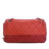 Chanel Medium Bicolor Lambskin and Calfskin CC Chain Flap Secondhand
