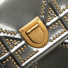 Dior Metallic Studded Calfskin Vertical Diorama Secondhand