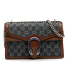 Gucci Small GG Denim Dionysus Shoulder Bag Secondhand