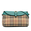 Burberry Haymarket Check Canvas Leah Crossbody Secondhand