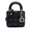 Dior Micro Lambskin Cannage Lady Dior Secondhand