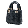 Dior Micro Lambskin Cannage Lady Dior Secondhand