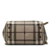 Burberry Small Smoke Check Coated Canvas Canterbury Tote Secondhand