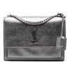 Saint Laurent Medium Metallic Calfskin Monogram Sunset Crossbody Secondhand