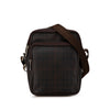 Burberry Smoke Check Coated Canvas Crossbody Secondhand