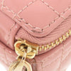 Dior Micro Patent Cannage Lady Dior Cube Pouch Secondhand
