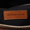 Burberry Small Leather Trimmed House Check Canvas Bridle Orchard Satchel Secondhand