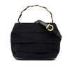 Ferragamo Nylon Tiered Grosgrain Vara Satchel Secondhand