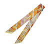 Hermès Brides et Gris-Gris Silk Twilly Scarf Secondhand