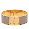 Hermès Wide Enamel Charniere Hinged Bracelet Secondhand