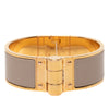 Hermès Wide Enamel Charniere Hinged Bracelet Secondhand