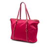 Prada Saffiano Trimmed Tessuto Satchel Secondhand