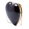 Saint Laurent Patent Love Box Chain Clutch Secondhand