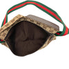 Gucci GG Canvas Web Double Pocket Belt Bag Secondhand