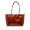 Prada Textured Patent St Grana Paglia Tote Secondhand