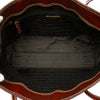 Prada Textured Patent St Grana Paglia Tote Secondhand