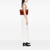 Prada Textured Patent St Grana Paglia Tote Secondhand