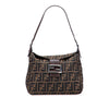 Fendi Zucca Canvas Shoulder Bag Secondhand