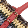 Balenciaga Raffia Motocross Panier Basket Tote Secondhand