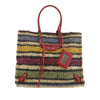 Balenciaga Raffia Motocross Panier Basket Tote Secondhand