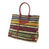 Balenciaga Raffia Motocross Panier Basket Tote Secondhand