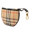 Secondhand Burberry House Check Canvas Olympia Coin Pouch