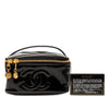 Chanel CC Patent Vanity Bag Secondhand