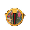 Gucci Mini GG Supreme Flora Web Ophidia Round Crossbody Secondhand