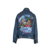 Secondhand Lily Farouche Munich Denim Jacket with Studs and Prints - '00s