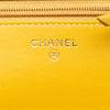 Chanel Caviar CC Filigree Wallet On Chain Secondhand