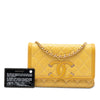 Chanel Caviar CC Filigree Wallet On Chain Secondhand
