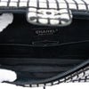 Chanel Medium Classic Ribbon and Tweed Logo Double Flap Secondhand
