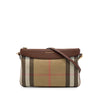 Burberry House Check Canvas Derby Peyton Crossbody Secondhand