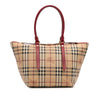 Burberry Small Haymarket Check Coated Canvas Salisbury Tote Secondhand