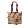 Burberry Small Haymarket Check Coated Canvas Salisbury Tote Secondhand