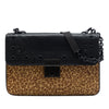 Bottega Veneta Leopard Printed Pony Hair Glass Shoulder Bag Secondhand