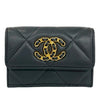 Chanel Lambskin 19 Trifold Wallet Secondhand